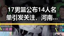 17男篮公布14人名单引发关注，河南多地强降雨持续影响体育训练